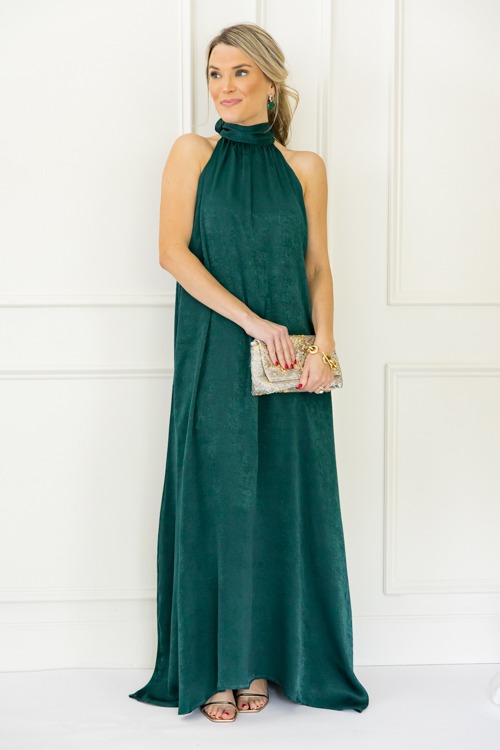 Satin Halter Maxi, H. Green - 1101-340.jpg