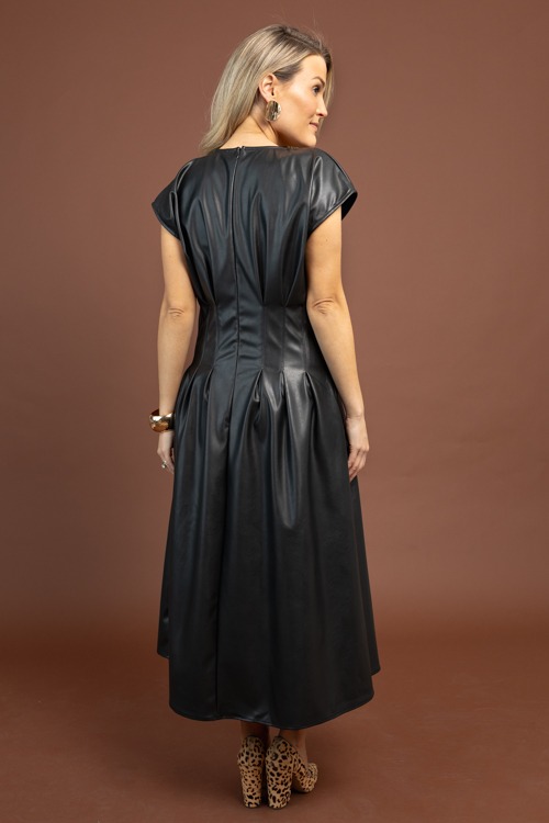 Pleated Leather Maxi, Black - 1103-30.jpg