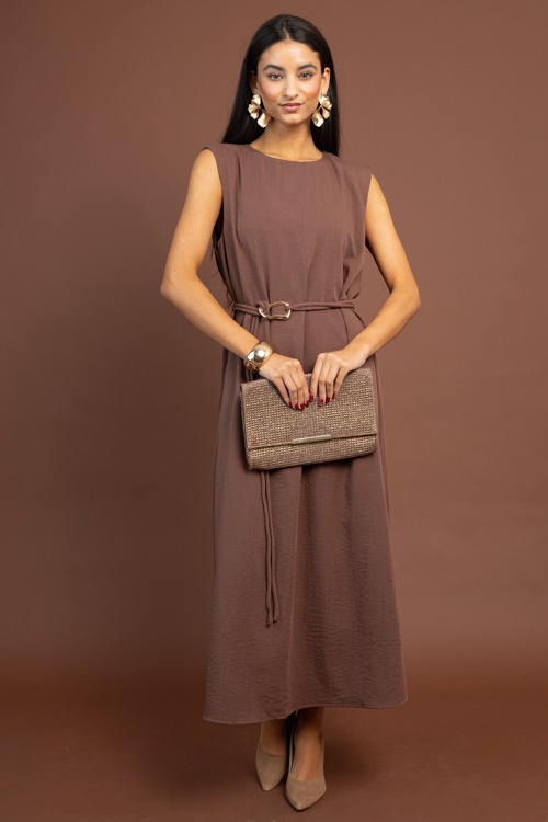 Wynn Belted Maxi, Espresso
