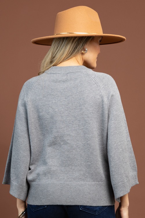 Raglan Sleeve Sweater, Grey - 1104-26.jpg