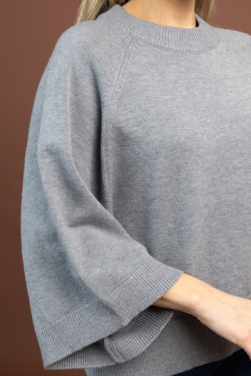 Raglan Sleeve Sweater, Grey - 1104-27.jpg