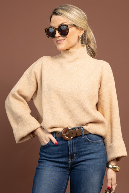 Hazel Sweater, Taupe