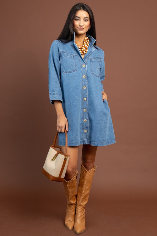 Celeste Shirt Dress, Denim - 1104-70h.jpg