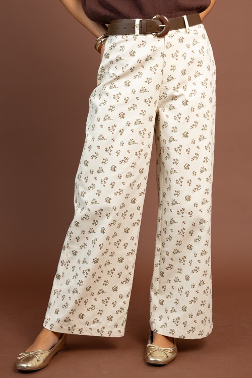 Jane Floral Pants, Cream/Mocha - 1104-8h.jpg