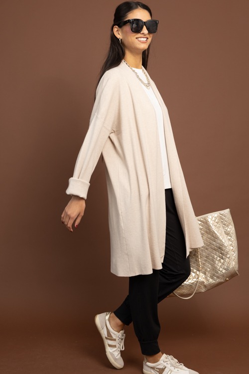 The Timeless Cardigan, Beige