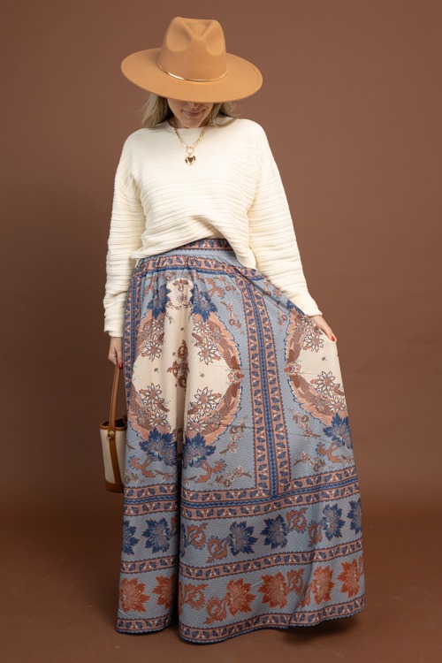 Waist Length Texture Sweater, Cream - 1105-144h.jpg