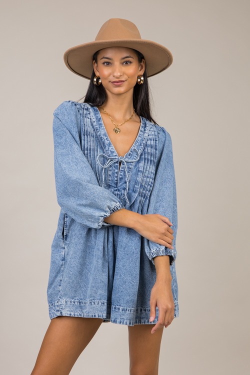 Viral Demin Romper - 1105-158.jpg