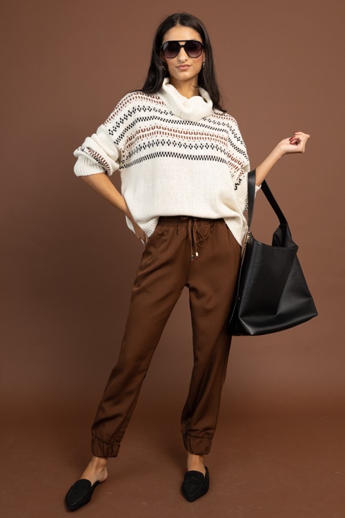 Fireside Fall Sweater, Cream