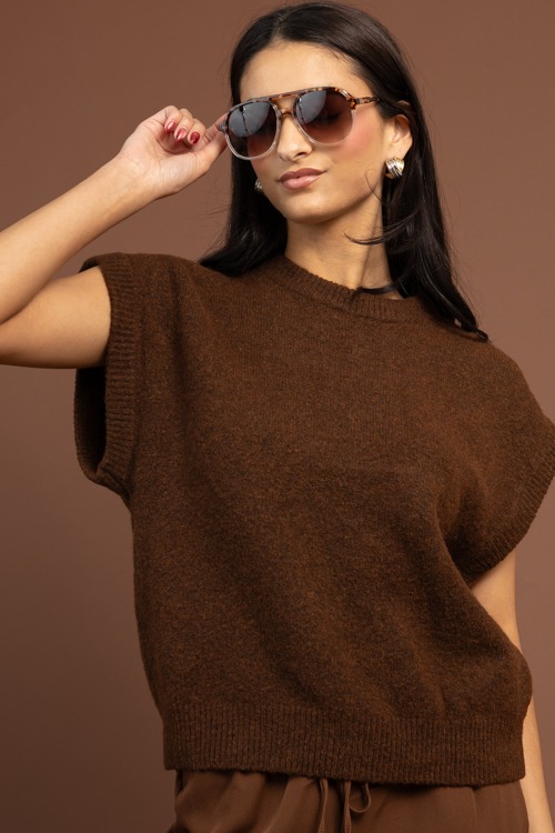 Miles Solid Sweater, Brown - 1105-175h.jpg