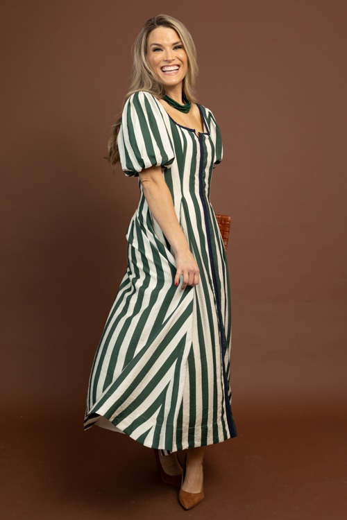 Patricia Stripe Maxi, Green - 1105-26h.jpg