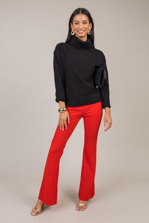 Pull On Flare Pant, Red - 1105-32.jpg