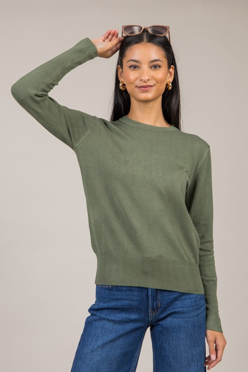 Ginny Sweater, Hunter Green - 1105-65.jpg