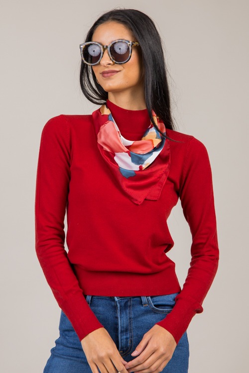 Lorna Mock Neck, Cherry Red - 1105-7.jpg