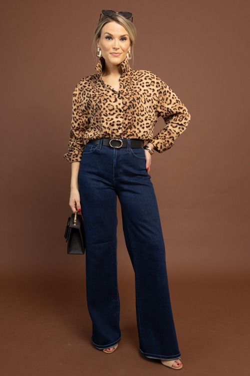 Wild Side Button Down, Brown Mix - 1105-89p.jpg