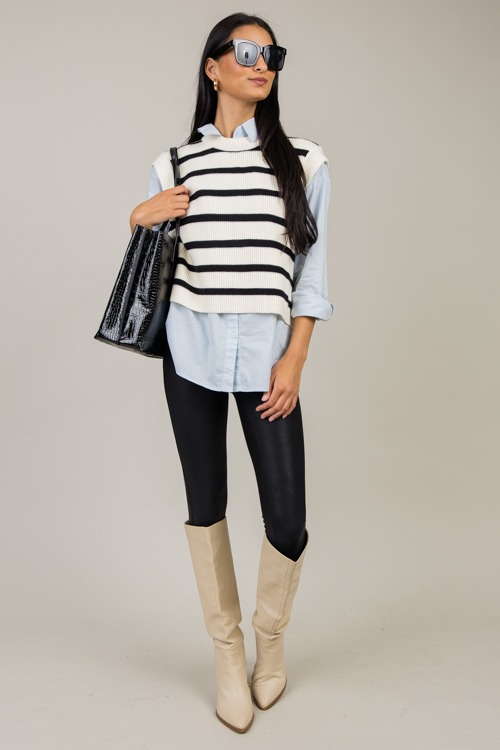 Patrice Stripe Sweater Top