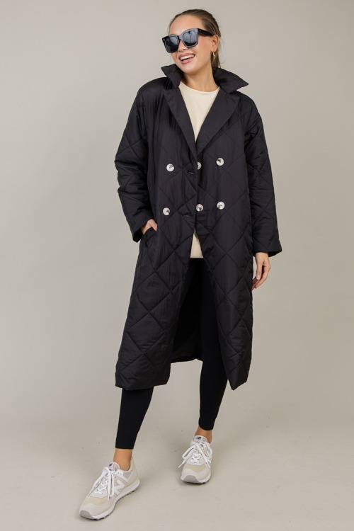 Upper East Quilted Coat