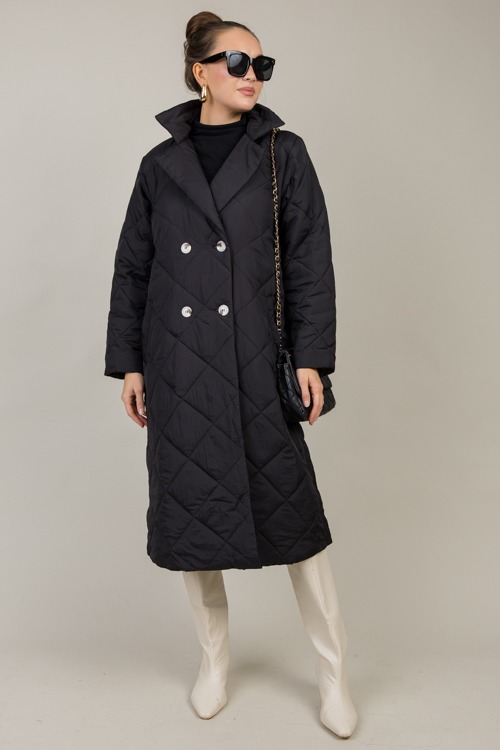 Upper East Quilted Coat