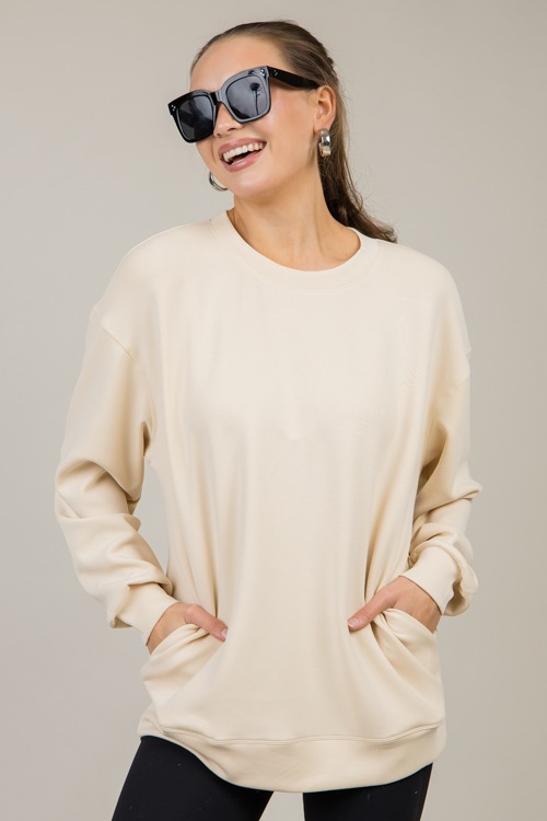 Oversized Creamy Crew Neck, Oat - 1106-33.jpg