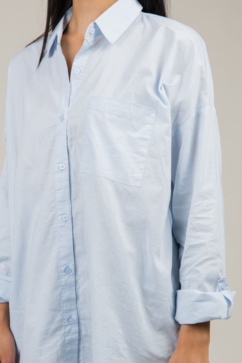 Effortless Button Down, Blue - 1106-61.jpg