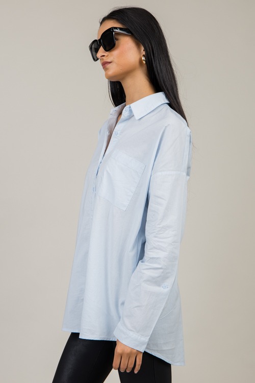 Effortless Button Down, Blue - 1106-65.jpg