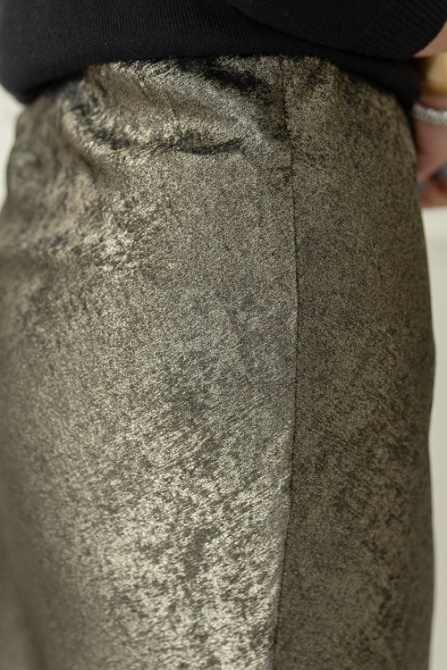 Metallic Maxi Skirt, Gold - 1107-123.jpg