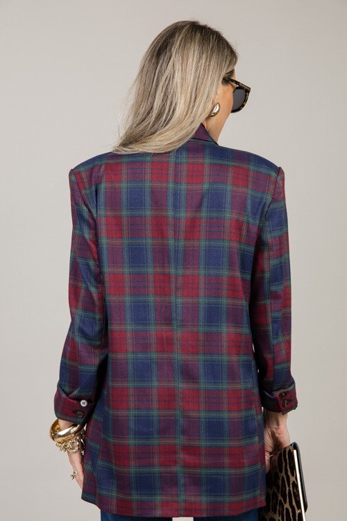 Plaid Double Breasted Blazer - 1107-130.jpg