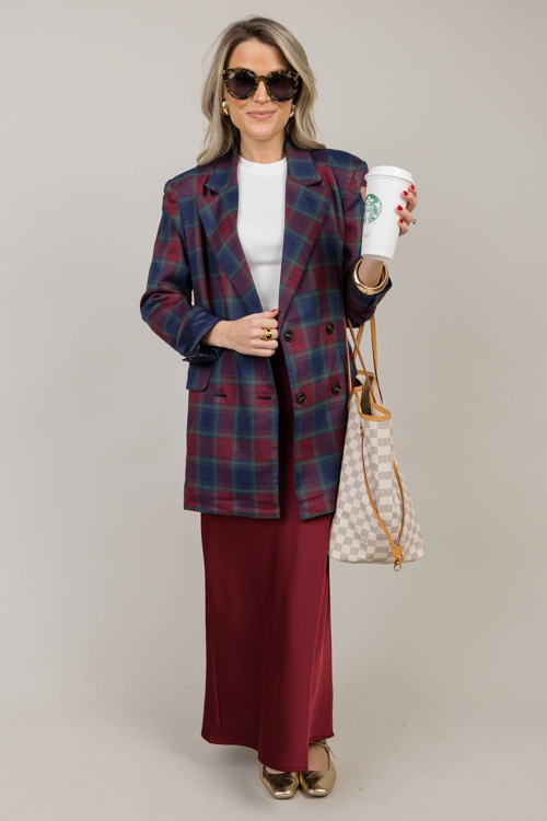 Plaid Double Breasted Blazer - 1107-132.jpg