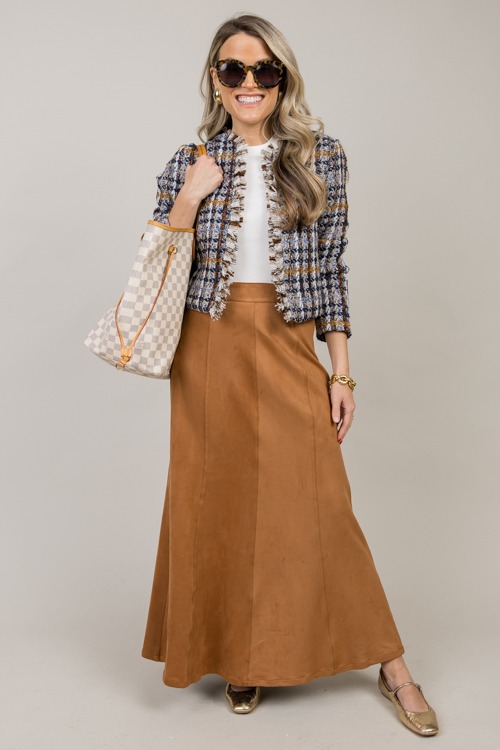 Suede Maxi Skirt, Camel - 1107-139.jpg