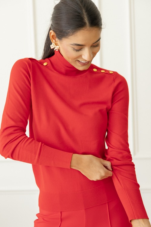 Button Shoulder Turtleneck, Red - 1107-149p.jpg