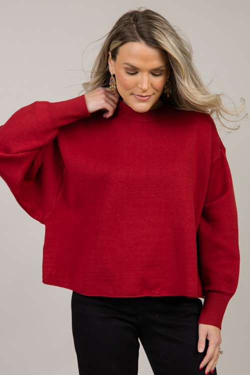 Tilly Crop Sweater, Burgundy - 1107-158.jpg