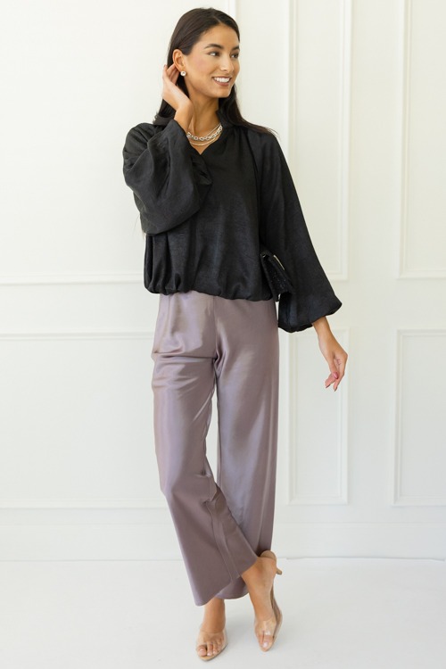 Textured Satin Bubble Top, Black - 1107-251.jpg