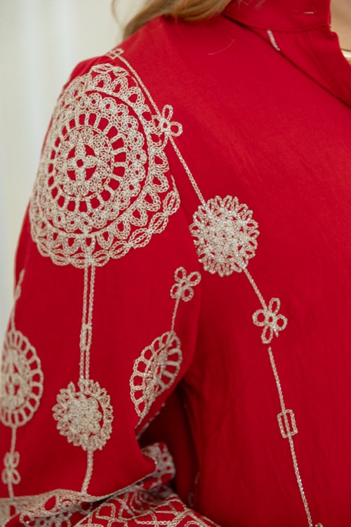 Metallic Embroidery Maxi, Red - 1107-328.jpg