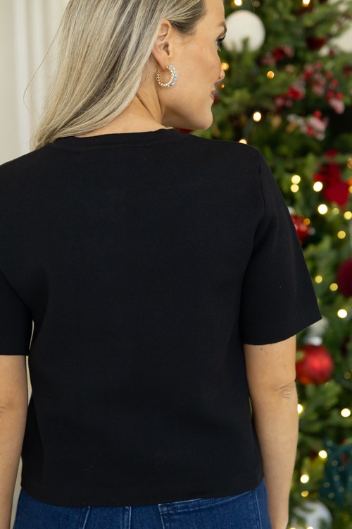 Bejeweled Button Cardigan, Black - 1107-338.jpg