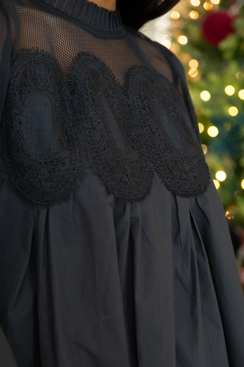 Lace Mesh Panel Top, Black - 1107-373.jpg