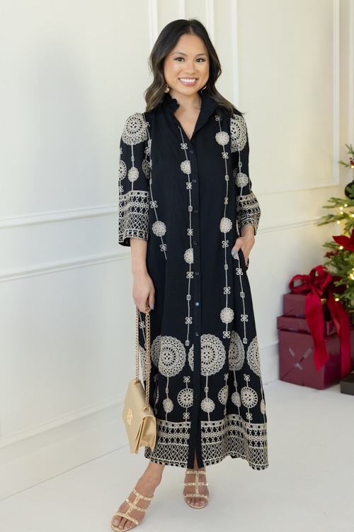 Metallic Embroidery Maxi, Black - 1107-374p.jpg