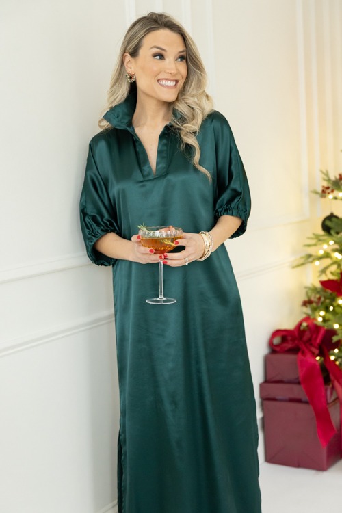 Blakely Midi, Hunter Green Satin - 1107-410p.jpg