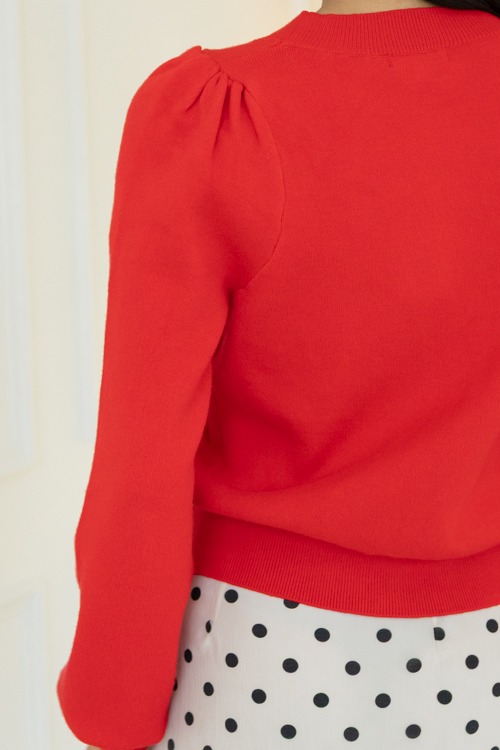 Crystal Bow Cardigan, Red - 1107-422.jpg