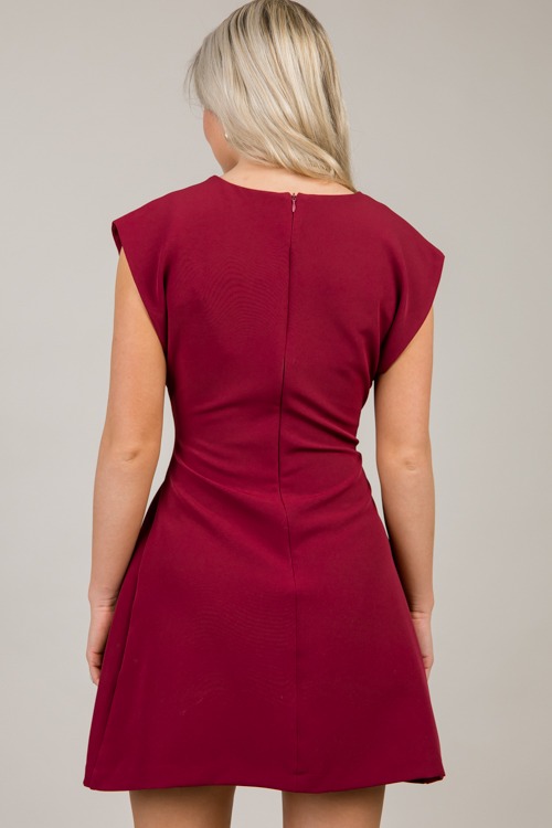 Such Flattery Dress, Burgundy - 1107-72.jpg