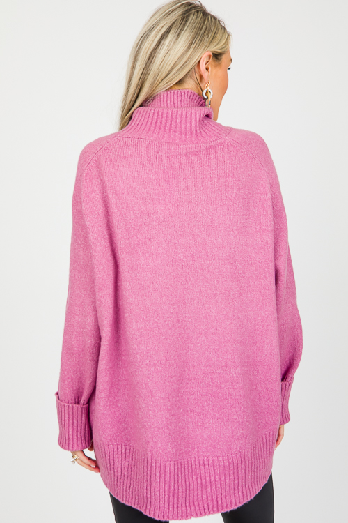 Lynn Sweater, Vintage Plum