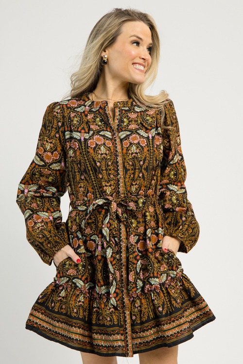 Livvy Floral Dress, Black Multi - 1110-122.jpg