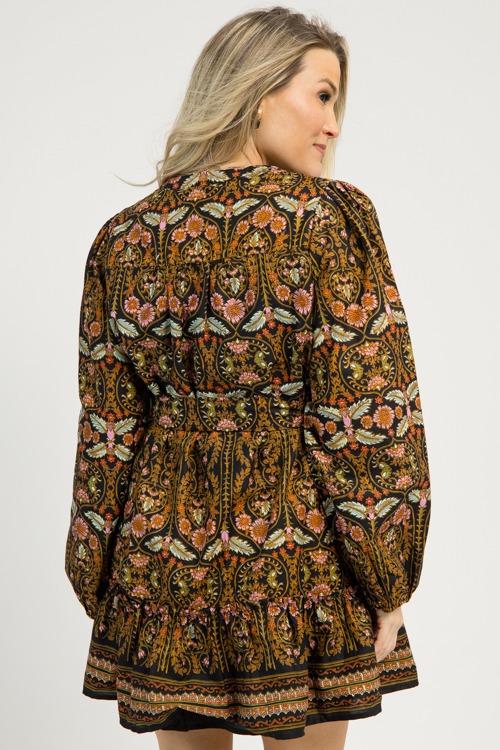 Livvy Floral Dress, Black Multi - 1110-124.jpg