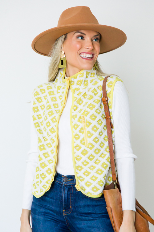 Polly Rib Sweater, Ivory