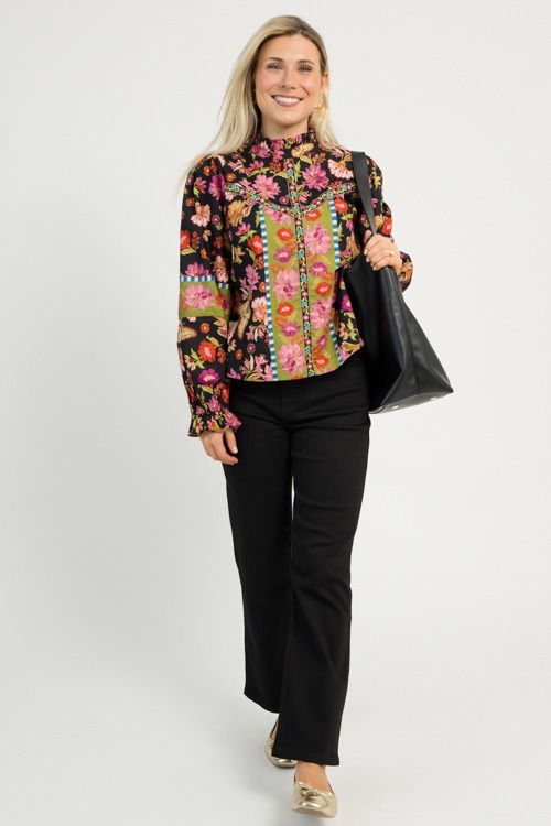 Fannon Floral Blouse, Black Multi - 1110-33.jpg