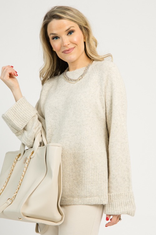 Val Sweater, Oatmeal