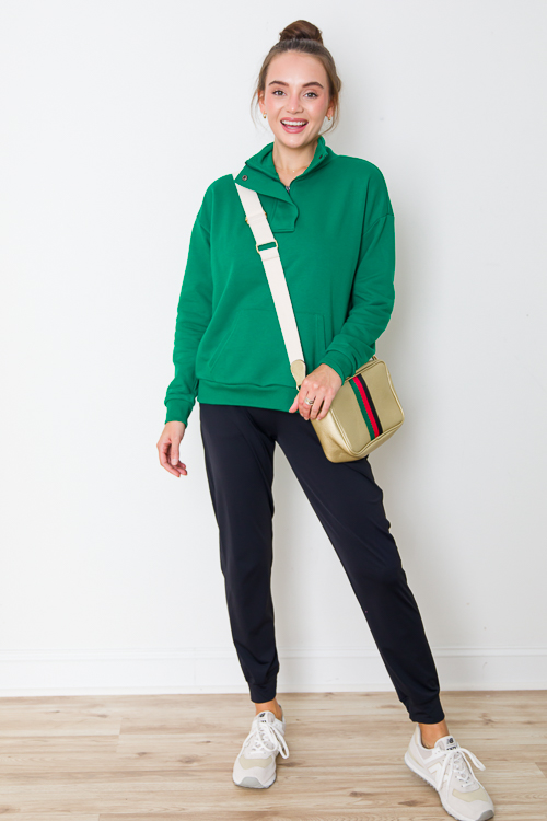 Liza Half Zip, Green