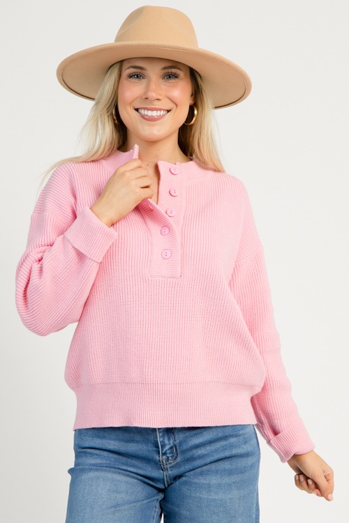 Classic Button Sweater, Pink - 1110-69.jpg
