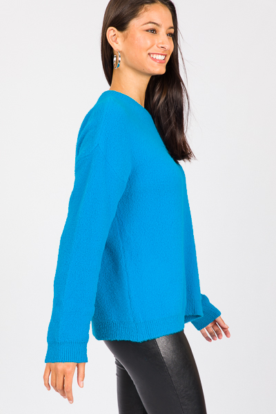 Vote Casted Sweater, Blue