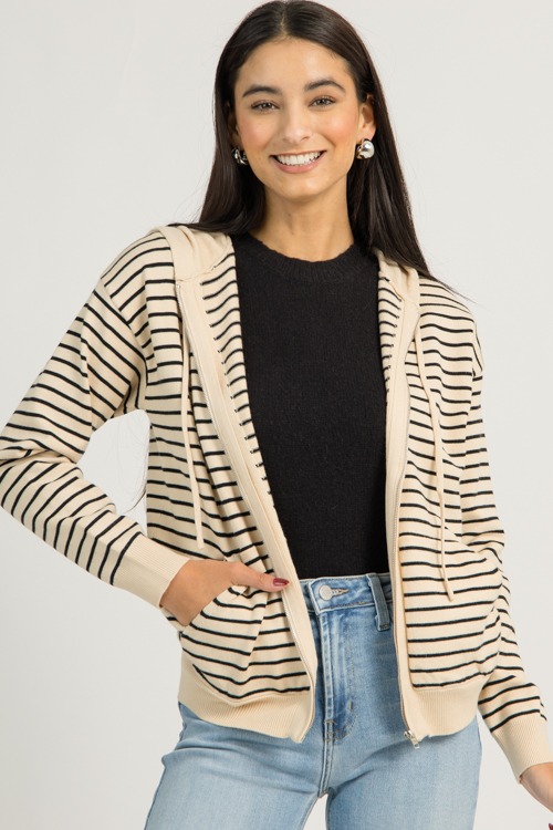 Striped Hooded Zip Jacket - 1111-112.jpg
