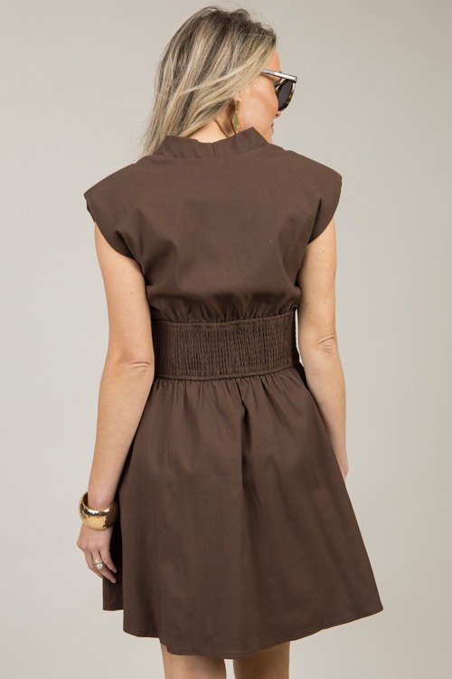 Zip Center Dress, Brown - 1111-153.jpg