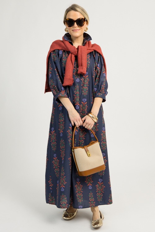 Deloris Floral Maxi, Navy - 1111-6.jpg